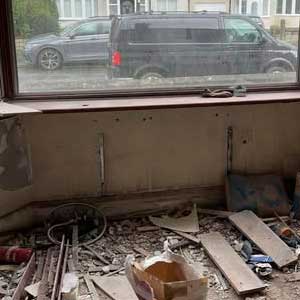 Вывоз мусора после монтажа